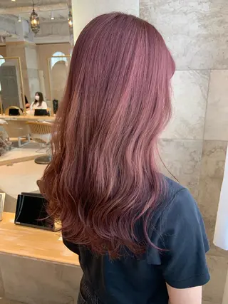 カラー 艶カラー/ボブ /似合わせ/田口愛那のヘアスタイル