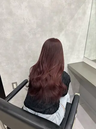 カラー MAEUL NAGOYA所属・⛓韓国IDOLヘア 🥀🖤/あいりのヘアスタイル