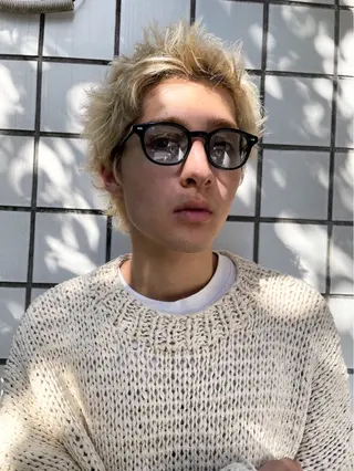 カラー メンズ YOHEI【メンズ/ パーマ/メンズ特化】のヘアスタイル