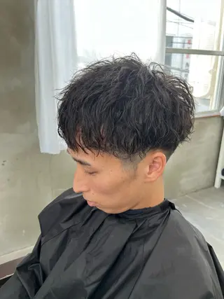 ショート パーマ メンズ メンズ満足度No.1 代表 北野拓海 蕨のヘアスタイル