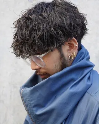 ショート パーマ メンズ ☀️fifth天神 英令🌙のヘアスタイル