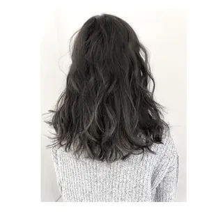 カラー ✂️小顔カット✂️ 山本有紀のヘアスタイル