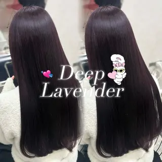 ロング カラー 💘Rei💘新宿/ アレンジ/艶カラーのヘアスタイル