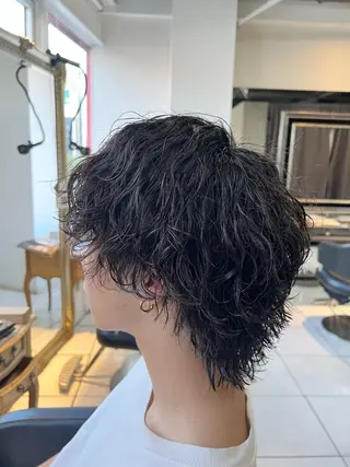 パーマ メンズ パーマ特化美容師 茂木広幸のヘアスタイル