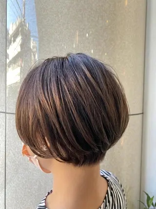 ショート カラー 統括マネージャー/ 髪のドクター/前原悟のヘアスタイル