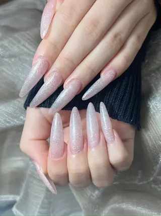 ロング RIN NAILS ᥫ᭡Migusaのネイルデザイン