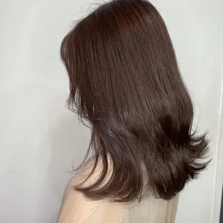 ミディアム カラー HARUKA韓国ヘア /Luana梅田のヘアスタイル