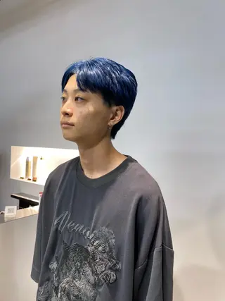 カラー メンズ é.dit tokyo所属・チナ tinaのヘアスタイル