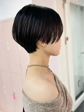 ショート 艶髪/ショート/ ボブcocona🐳のヘアスタイル
