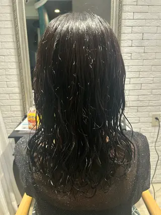 セミロング 暖色カラー｜艶髪｜ 🥨AIKA🥨のヘアスタイル