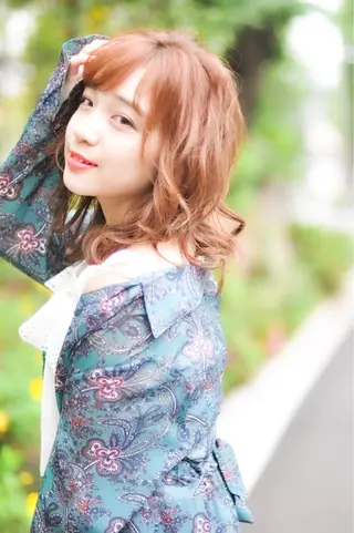 ミディアム 野口 秀人 🦋髪質改善🫧のヘアスタイル