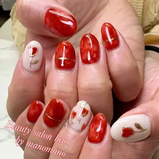 ネイル ラウバイマノマノ なかざとのネイルデザイン