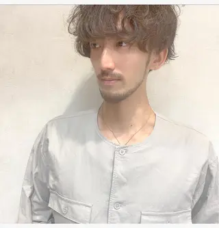 メンズ sweep☁️ ルカ┊透明感カラーのヘアスタイル