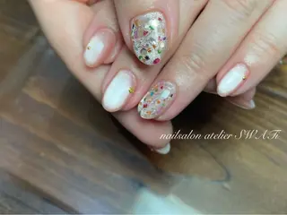 ネイル ヘアーサロン大野所属・nailsalon SWATiのネイルデザイン