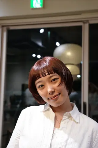 ショート カラー メンズカット募集中☆ もえぴ☆*:.｡.のヘアスタイル