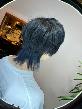 ミディアム サイトウ ナツキのヘアスタイル