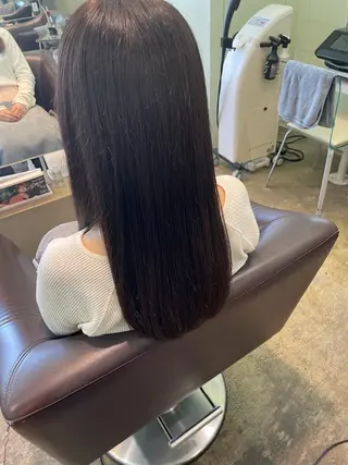 ロング 中村 碧のヘアスタイル