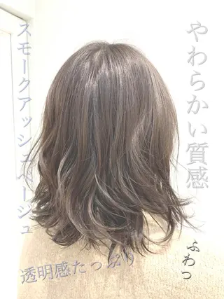 セミロング カラー 【悩み解決！美髪へ】 店長 平間 響のヘアスタイル