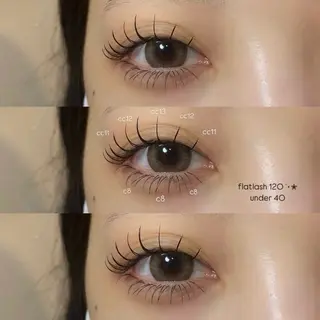 マツエク・マツパ coast hinaのマツエク・マツパデザイン