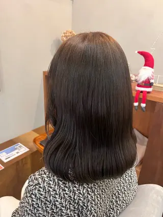 セミロング カラー 暖色カラー／ ヘアセット🌛櫻井舞のヘアスタイル