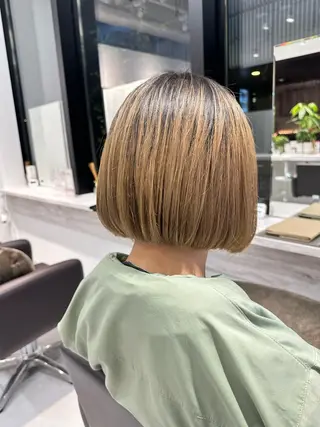 ミディアム あさひ かなのヘアスタイル