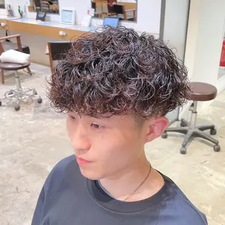 パーマ メンズ lucy.所属・🏝🌞メンズ人気 平澤日向🌞🏝のヘアスタイル