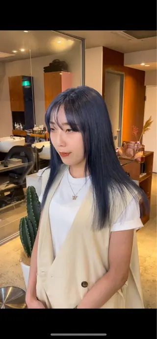 ロング カラー ブリーチ矯正/ ブリーチ特化mikaのヘアスタイル