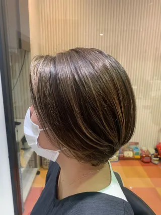 カラー ＊インナーカラー＊ 植松彩音のヘアスタイル
