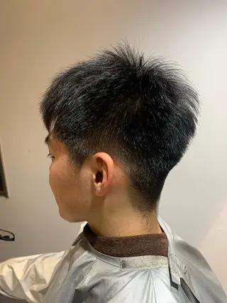 ショート メンズ natural所属・カットモデル募集中！ 本間蓮士のヘアスタイル