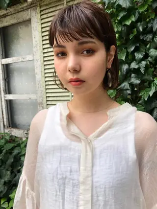 ショート さかい なつみのヘアスタイル