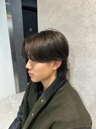ショート カラー メンズ 【メンズ特化】 サエキカズマのヘアスタイル