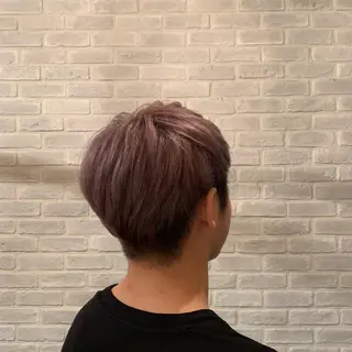 ショート カラー メンズ 若林 良のヘアスタイル