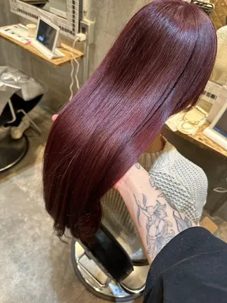 ロング カラー ヘアアレンジ La fith hair Bathたまプラーザ店所属・ダブルカラー🌈 yuraのヘアスタイル