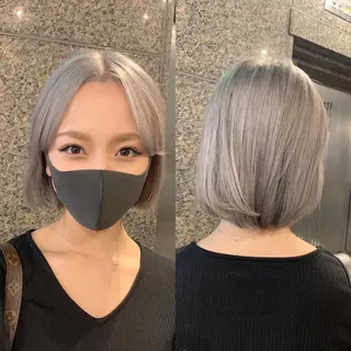 ショート ブリーチ＆カラーが 得意☀️望月宣雄☀️のヘアスタイル