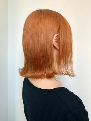 ミディアム カラー 韓国ヘア /男女❄️ 細江 美紅のヘアスタイル