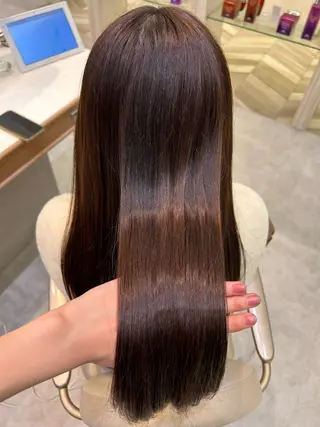 グレージュ┆うる艶 ┆ゆうはのヘアスタイル