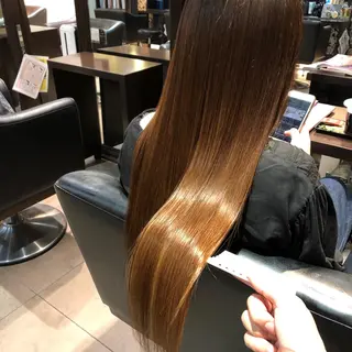 ロング カラー 心斎橋 美髪職人　近江のヘアスタイル