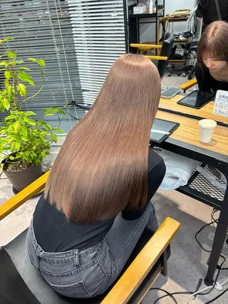 ロング カラー 似合わせスタイリスト 🌙ｃｈｉｎａｒｉのヘアスタイル