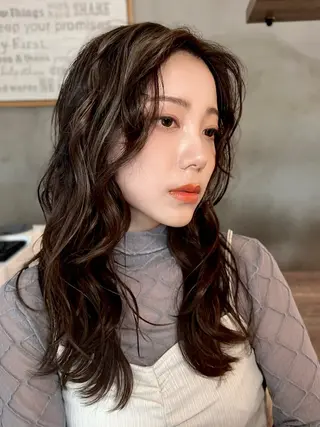 ロング [似合う小顔カット] 🪽MUNi恵比寿のヘアスタイル