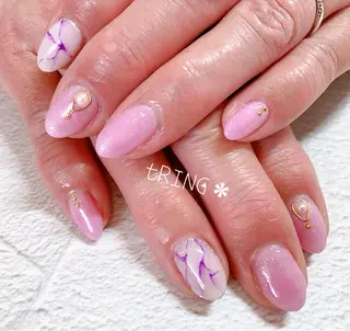 ネイル tRING* しいの木台のネイルデザイン