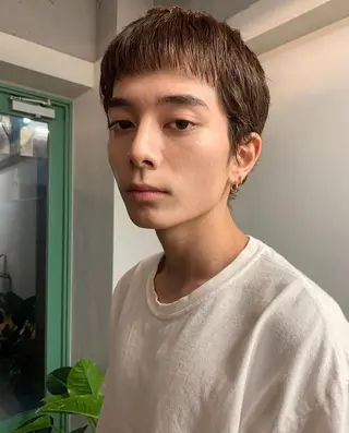 ショート パーマ メンズ KOUSUKE /レイヤーカットのヘアスタイル