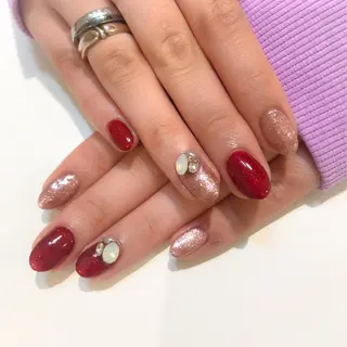 ネイル 🎀12/08ご予約 ◎ 本田 知美🎀のネイルデザイン