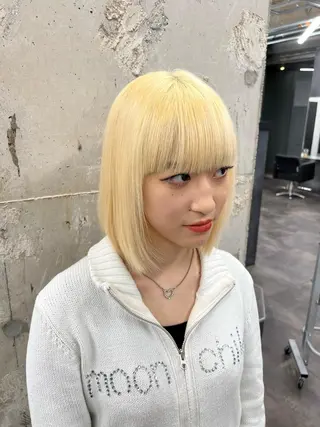 ミディアム je suis heureuse所属・ハイライトカラー 🌀ゆい❣️のヘアスタイル