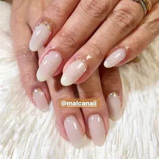 ショート カラー パーマ ヘアアレンジ キッズ ネイル マツエク・マツパ MALCAnail(マルカネイル)所属・荒木 莉奈のネイルデザイン