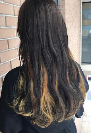 ロング レイヤーカット/ ブリーチカラー/雅人のヘアスタイル