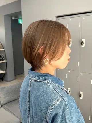 ショート 重里 瑠花のヘアスタイル