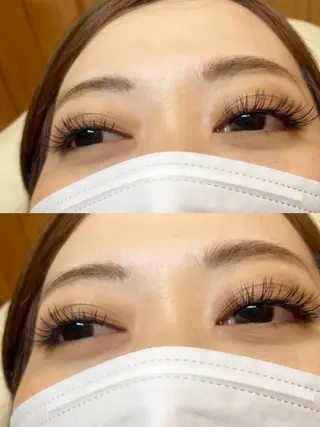 マツエク・マツパ Ribbon2所属・ami eyeを可愛く♡のマツエク・マツパデザイン