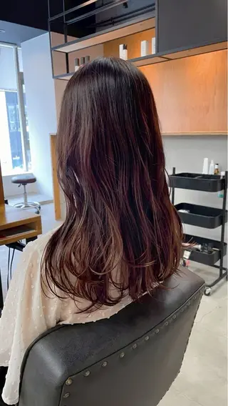 ロング note所属・韓国風/レイヤー/ note アヤナのヘアスタイル