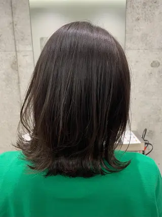 ショート カラー パーソナルカラー 藤本夢のヘアスタイル