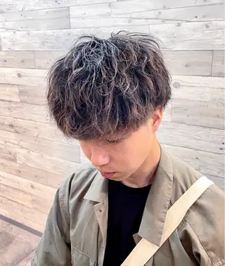 ショート メンズ ent所属・安本 瑠愛のヘアスタイル
